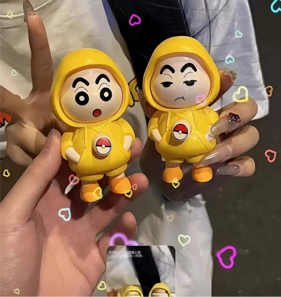 Sinchan Face Changing Keychain